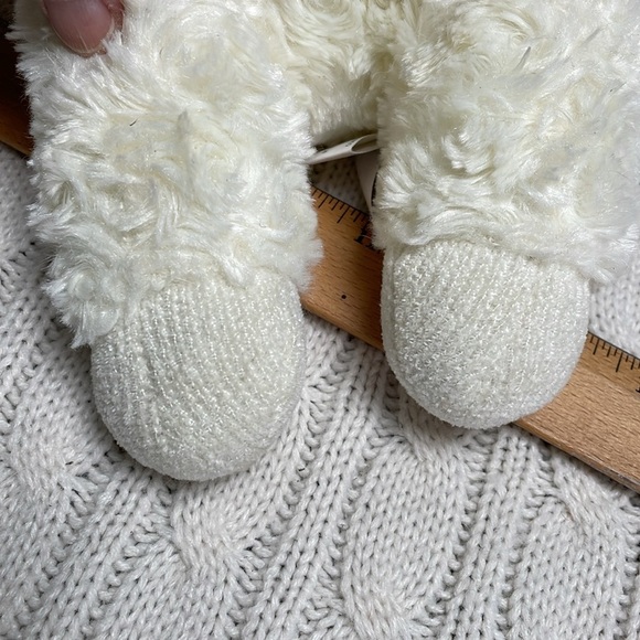 Lamb Chop Dog Medium Stuffed Toy Plush Aurora World cream red tan black 2012 - Picture 11 of 11